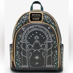 Loungefly The Lord of the Rings Doors of Durin Glow-in-the-Dark Mini Backpack